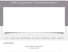 Tablet Screenshot of fewo-langenbach.de